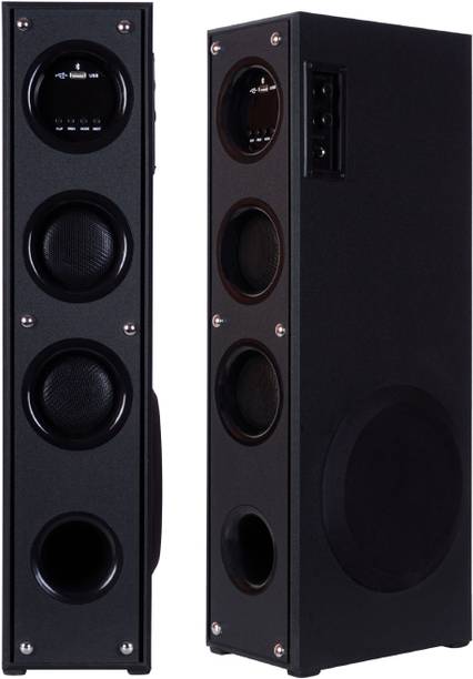 QuillQuarry Led Bt music system high bass home theater 140 W Bluetooth Tower Speaker