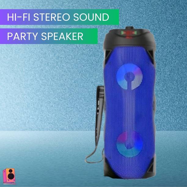 SACRO Star (WIRELESS BLUTOOTH TOWER SPEAKER) With Wired Mic & High Bass Sound L412 30 W Bluetooth Tower Speaker