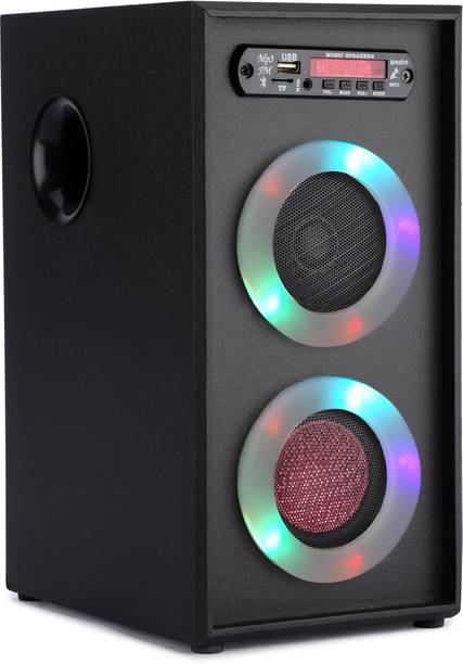RZG M-108 Wireless Bluetooth Speaker With LED ,USB & FM Music System Home theater 120 W Bluetooth Tower Speaker