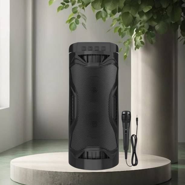 Clairbell Bubble (PORTABLE BLUETOOTH PARTY SPEAKER) With Mic and Crystal SoundZH104 30 W Bluetooth Tower Speaker
