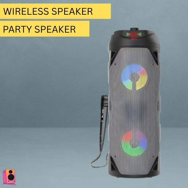 SACRO Star (WIRELESS BLUTOOTH TOWER SPEAKER) With Wired Mic & High Bass Sound L79 30 W Bluetooth Tower Speaker