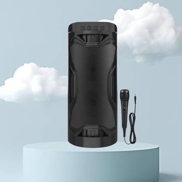 Clairbell Bubble (PORTABLE BLUETOOTH PARTY SPEAKER) With Mic and Crystal SoundZH122 30 W Bluetooth Tower Speaker