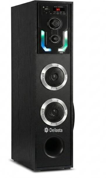 dellasta DJ-3,Bluetooth Tower Music System Tower Speaker 120 W Bluetooth Tower Speaker
