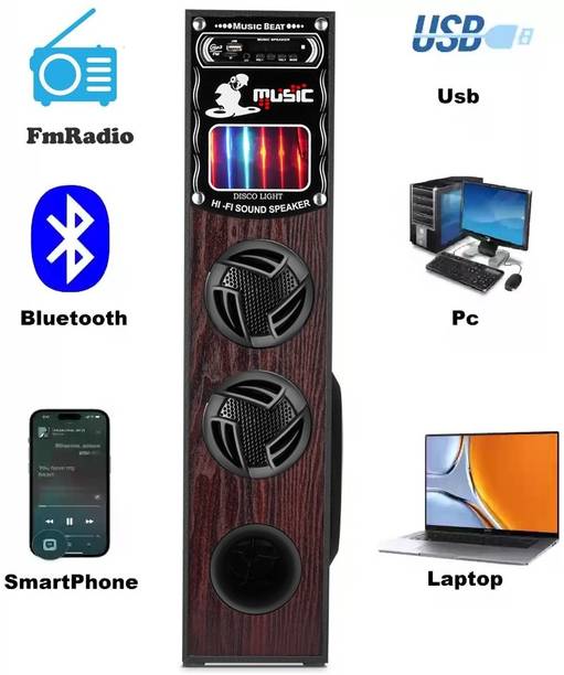 Yoment NH-87 100 W Bluetooth Tower Speaker