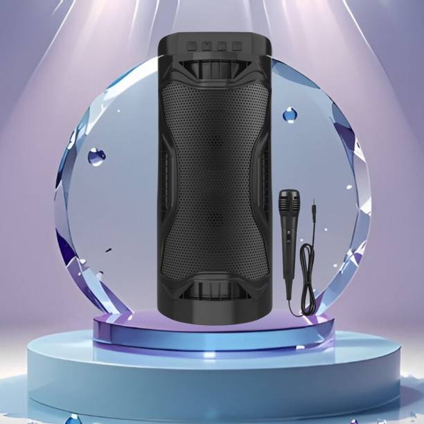 Clairbell Bubble (PORTABLE BLUETOOTH PARTY SPEAKER) With Mic and Crystal SoundZH224 30 W Bluetooth Tower Speaker