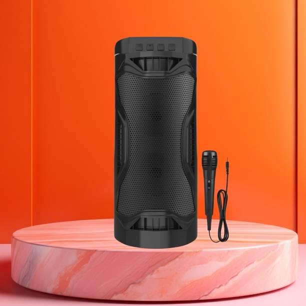 Clairbell Bubble (PORTABLE BLUETOOTH PARTY SPEAKER) With Mic and Crystal SoundZH34 30 W Bluetooth Tower Speaker