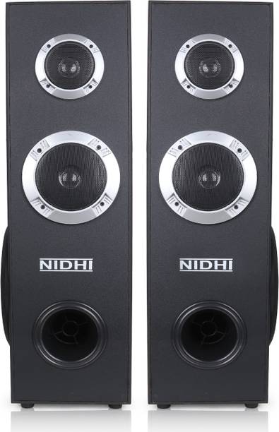 Nidhi FOREST 1 Double Tower Speaker with MIC 150 W Bluetooth Tower Speaker