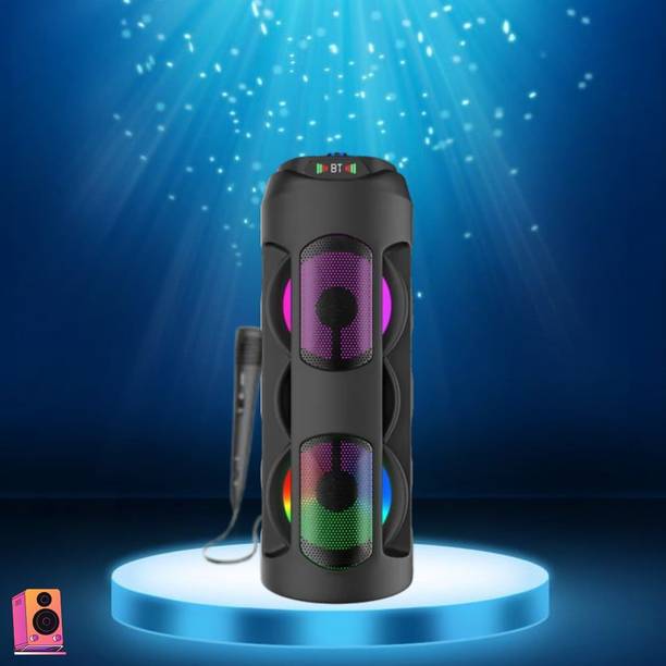 FRONY WOW (WIRELESS BLUETOOTH TOWER SPEAKER) High Quality Deep Bass Sound With MicS55 40 W Bluetooth Tower Speaker