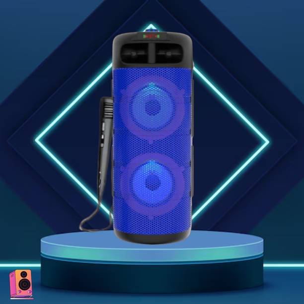 Clairbell Paris (WIRELESS BLUETOOTH TOWER SPEAKER)HD Sound Quality With Mic &RGB LightI61 40 W Bluetooth Tower Speaker