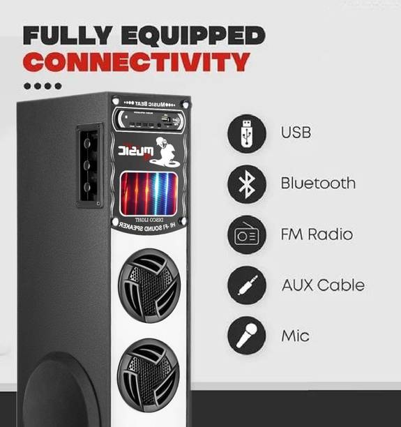 QuillQuarry MN-9J 100 W Bluetooth Tower Speaker