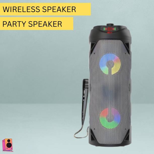 SACRO Star (WIRELESS BLUTOOTH TOWER SPEAKER) With Wired Mic & High Bass Sound L331 30 W Bluetooth Tower Speaker