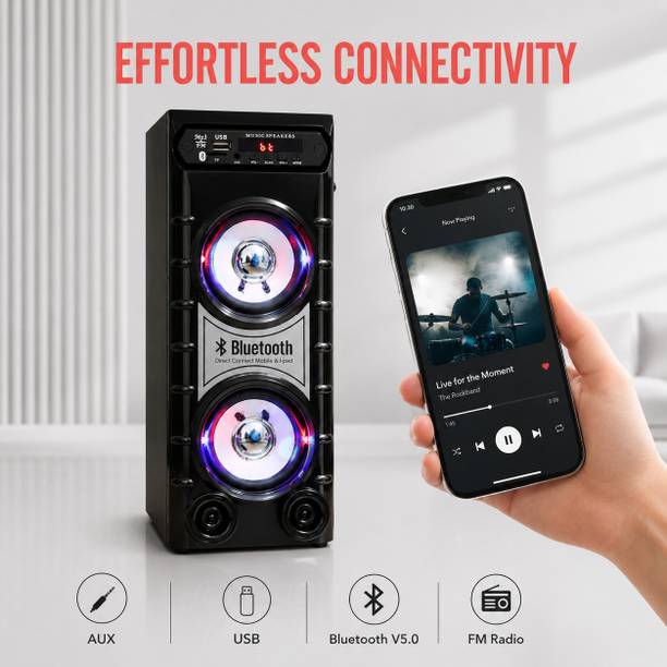 BTX 1008 10 W Bluetooth Tower Speaker