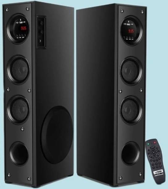 Xhimdun Beats 2.0 Bluetooth Supporting Tower Speaker | USB, AUX, LCD Display 120 W Bluetooth Tower Speaker