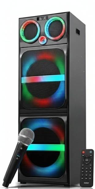 weston Khalnayak double 10 inch woofer with coreless mic 3600 W Bluetooth Tower Speaker