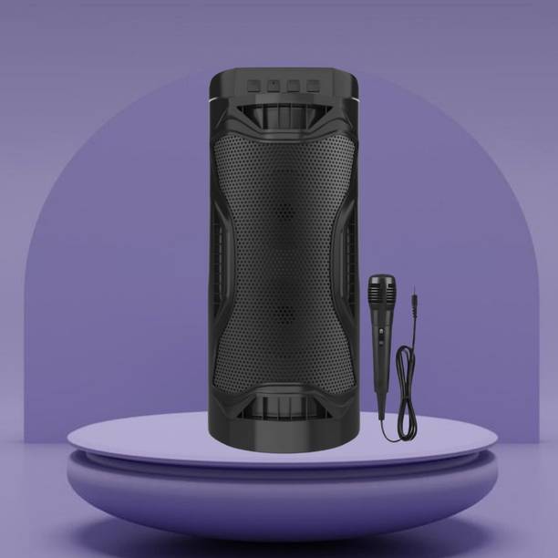 SACRO Bubble (PORTABLE BLUETOOTH PARTY SPEAKER) With Mic and Crystal SoundQE445 30 W Bluetooth Tower Speaker