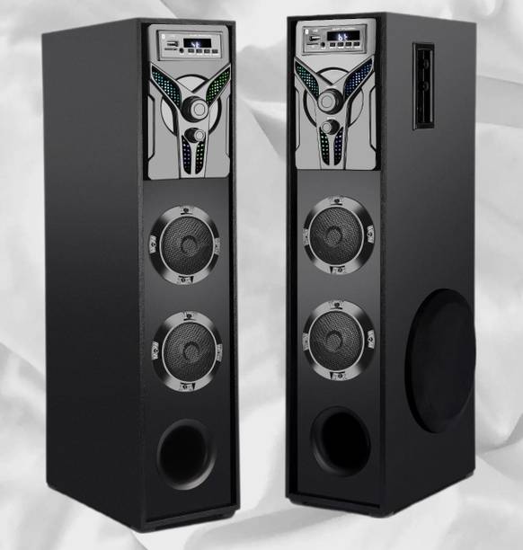 querial DE Multimedia Dj Box Music System Home theatre 100 W Bluetooth Tower Speaker