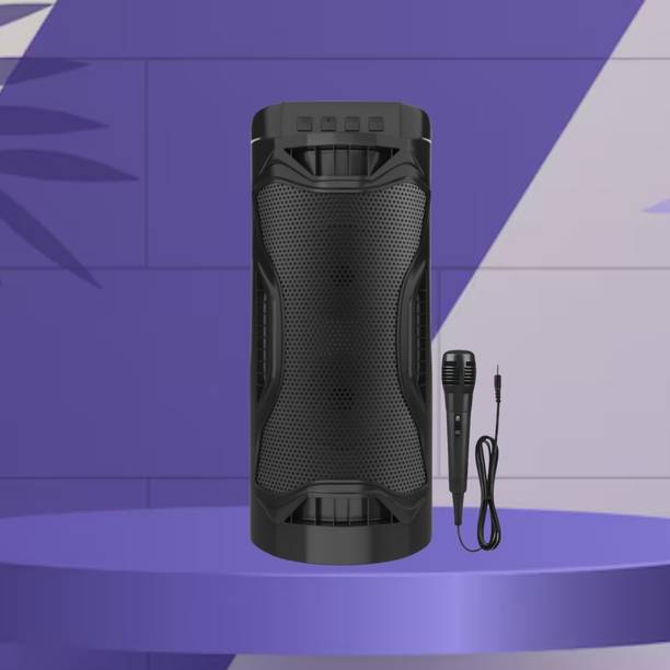 SACRO Bubble (PORTABLE BLUETOOTH PARTY SPEAKER) With Mic and Crystal SoundQE17 30 W Bluetooth Tower Speaker