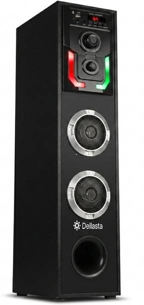 dellasta Bass Titan 3X Bluetooth Tower Music System Tower Speaker 120 W Bluetooth Tower Speaker