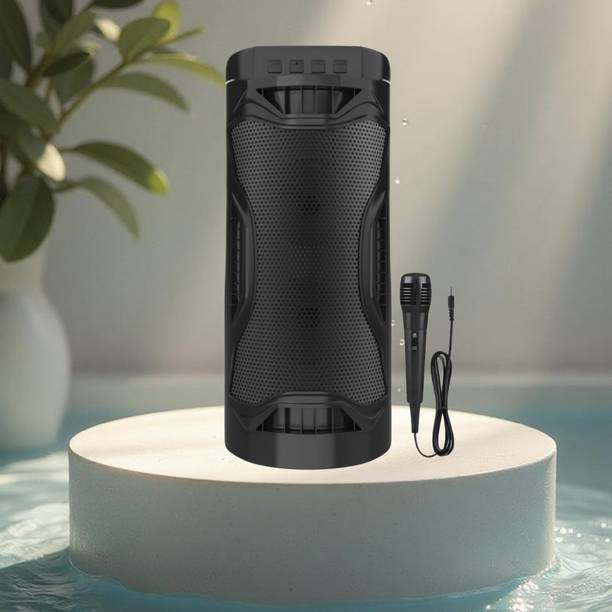 Clairbell Bubble (PORTABLE BLUETOOTH PARTY SPEAKER) With Mic and Crystal SoundTY199 30 W Bluetooth Tower Speaker