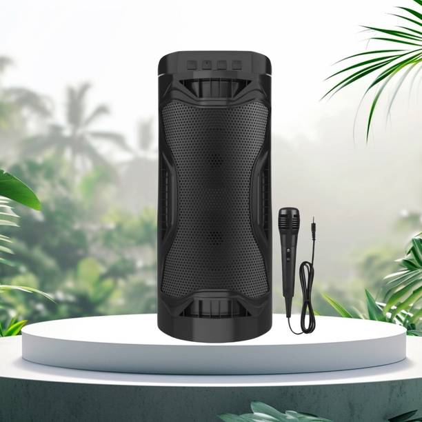 Clairbell Bubble (PORTABLE BLUETOOTH PARTY SPEAKER) With Mic and Crystal SoundZH474 30 W Bluetooth Tower Speaker