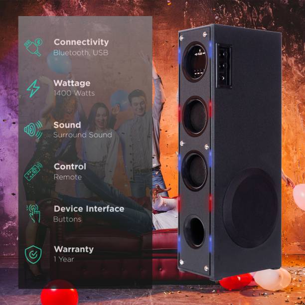 QuillQuarry zxc7898 120 W Bluetooth Tower Speaker