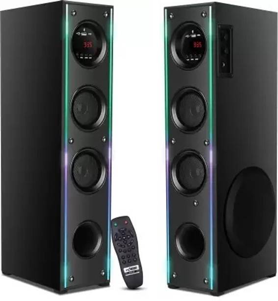 liluns 765-YTRE with USB Port 100 W Bluetooth Tower Speaker