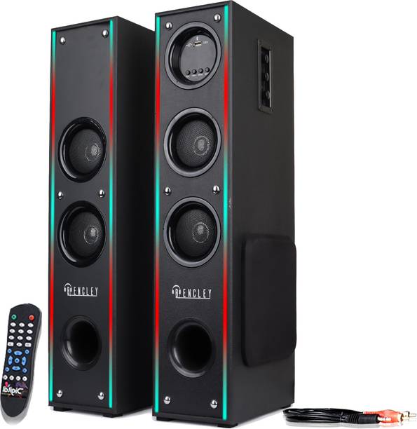 Bencley NEW FRIDOBLE WITH EXTRA BASS Double Tower 120 W Bluetooth Tower Speaker