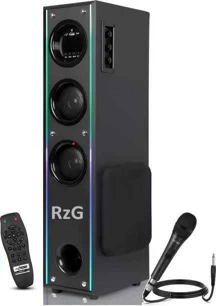RZG Bt music system home theater 90 W Bluetooth Tower Speaker