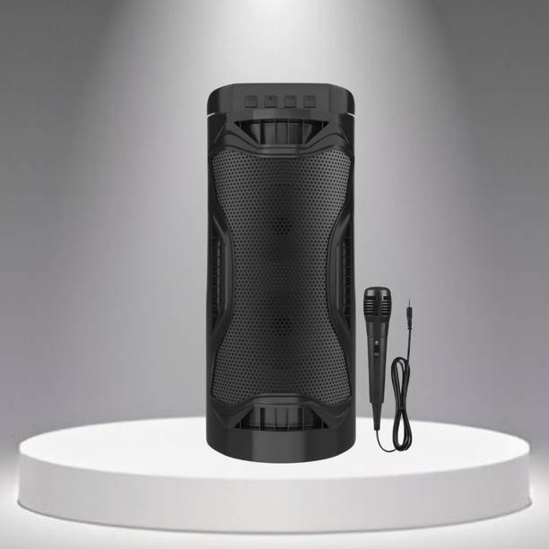 Clairbell Bubble (PORTABLE BLUETOOTH PARTY SPEAKER) With Mic and Crystal SoundZH282 30 W Bluetooth Tower Speaker