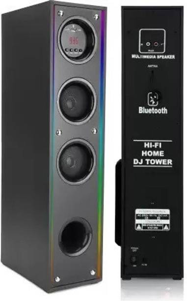 Yoment PRO BEATS 2 Bluetooth Supporting HOME Speaker USB, LCD Display 100 W Bluetooth Tower Speaker