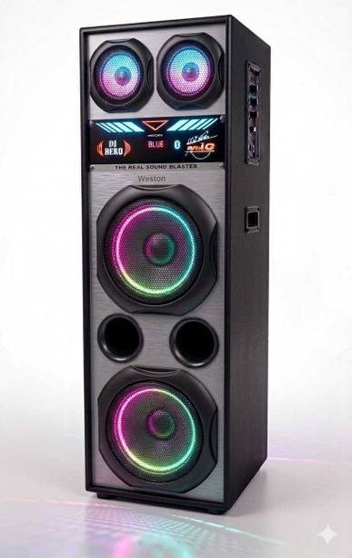 weston DJ -PRO 300 W Bluetooth Tower Speaker