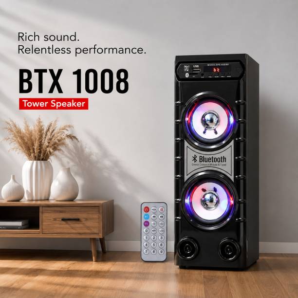 BTX 1008 10 W Bluetooth Tower Speaker