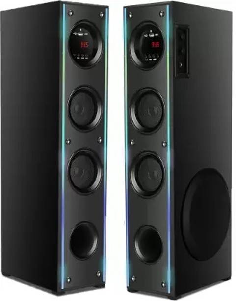 Quaranel VD-G Tower Multimedia Speaker System Remote Control 90 W Bluetooth Tower Speaker
