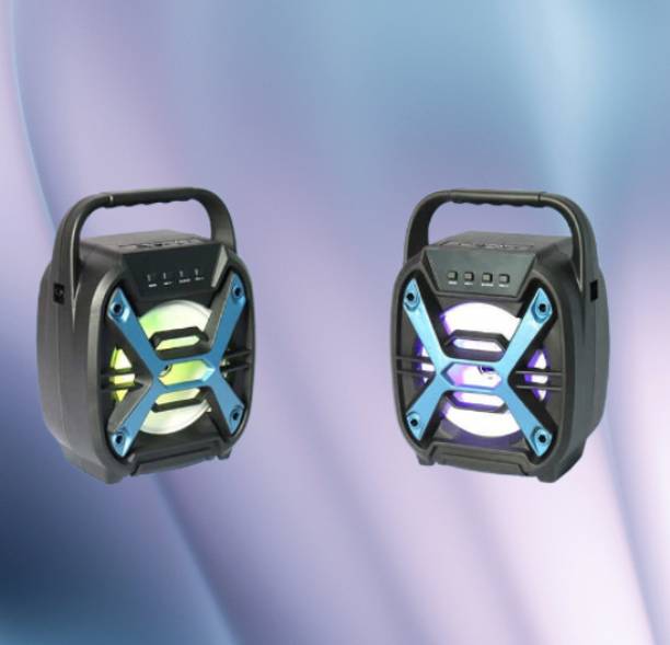 FRONY USB43-MA184_RGB LIGHT Music System 10 W Bluetooth Speaker (Black, Stereo) 15 W Bluetooth Tower Speaker