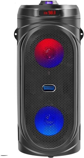 SOUTHTECH Thunder Bluetooth Party Tower Speaker|Dual Woofer|RGB Lights| 40 W Bluetooth Tower Speaker