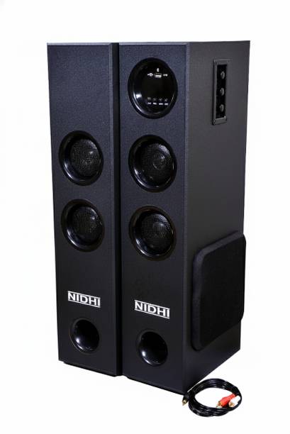 Nidhi UTRA PRO Double TOWER With Remote 120 W Bluetooth Tower Speaker