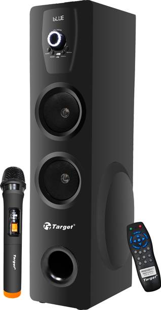 Target TT-IK-DST-1130 2.1 Channel Tower Speaker – 130 W RMS 130 W Bluetooth Tower Speaker