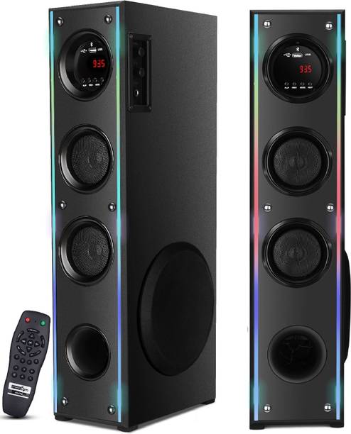 RZG RR-4E High Bass Dj Music System Home Theater 120 W Bluetooth Tower Speaker