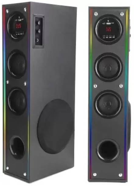 liluns JHB-Tower Multimedia Speaker System Remote Control 100 W Bluetooth Tower Speaker