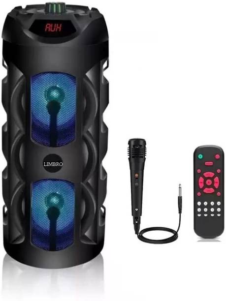 LIMBRO V02 speaker with mic 1000 W Bluetooth Tower Speaker