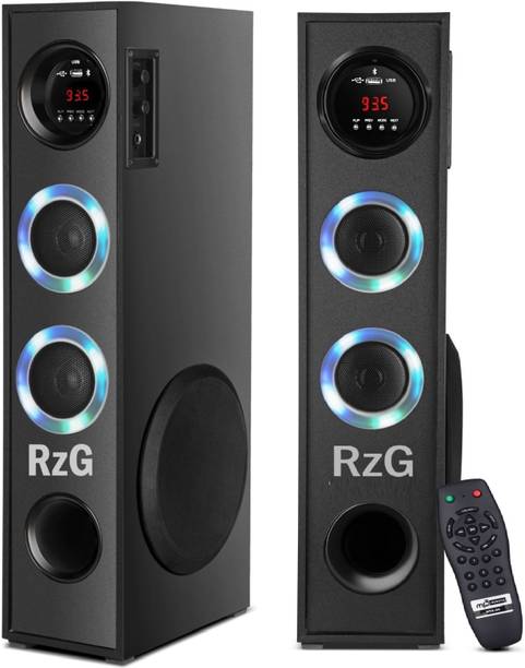 RZG Dj Music with RGB Lights Home theater 120 W Bluetooth Tower Speaker