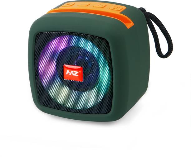 MZ SP-106(PORTABLE BLUETOOTH SPEAKER) Dynamic Thunder Sound Built in Disco Light 5 W Bluetooth Speaker