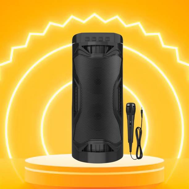 Clairbell Bubble (PORTABLE BLUETOOTH PARTY SPEAKER) With Mic and Crystal SoundZH324 30 W Bluetooth Tower Speaker