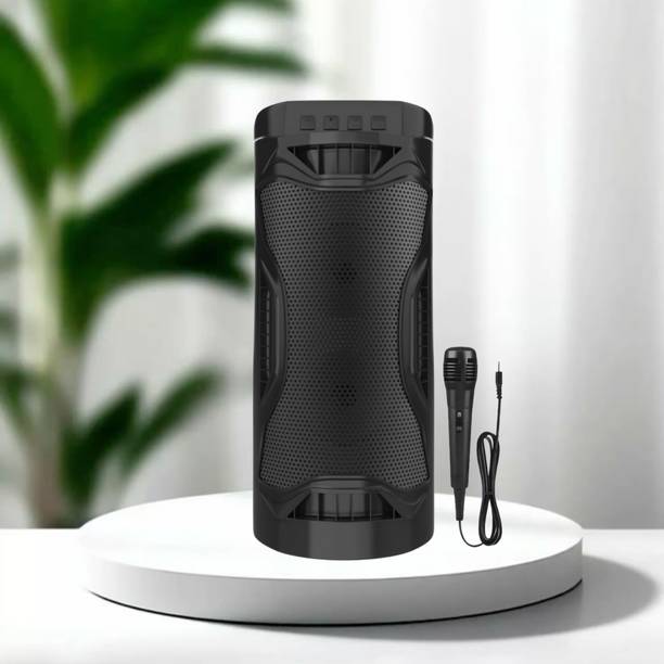 Clairbell Bubble (PORTABLE BLUETOOTH PARTY SPEAKER) With Mic and Crystal SoundZH102 30 W Bluetooth Tower Speaker