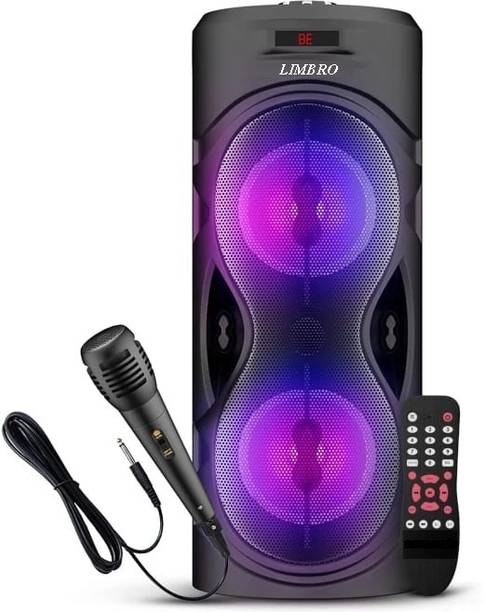 LIMBRO speaker with mic 50 W Bluetooth Tower Speaker