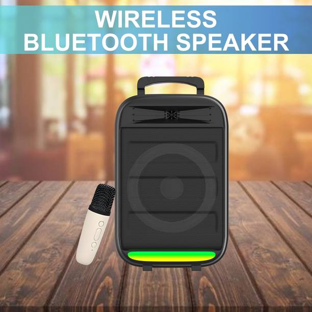 YAROH Monster (WIRELESS TOWER SPEAKER) Dynamic Thunder Sound With Karaoke MicE279 35 W Bluetooth Tower Speaker