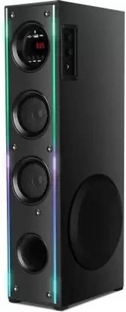Quaranel Bass With Disco Color Light In Built Wireless Bluetooth Speaker 100 W Bluetooth Tower Speaker