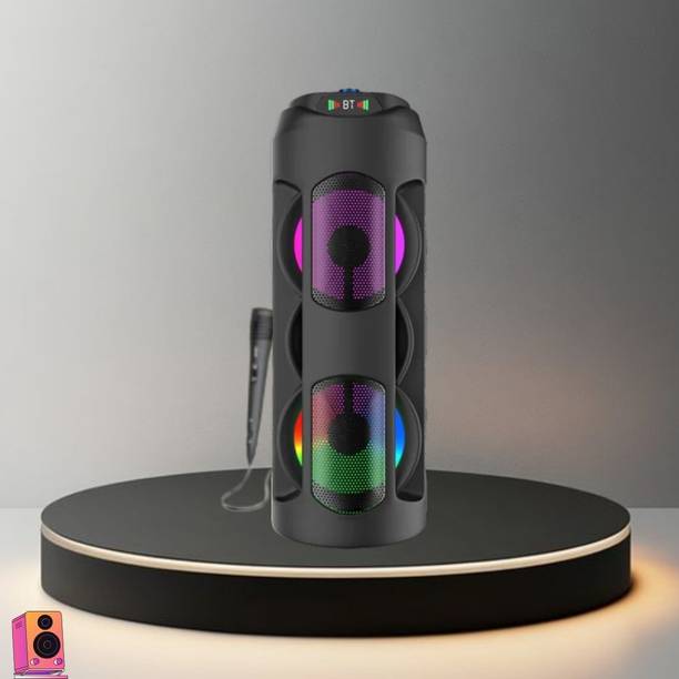 YAROH WOW (WIRELESS BLUETOOTH TOWER SPEAKER) High Quality Deep Bass Sound With MicW59 40 W Bluetooth Tower Speaker