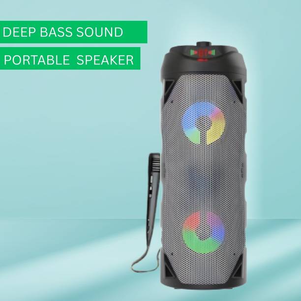 SACRO Star (WIRELESS BLUTOOTH TOWER SPEAKER) With Wired Mic & High Bass Sound L215 30 W Bluetooth Tower Speaker
