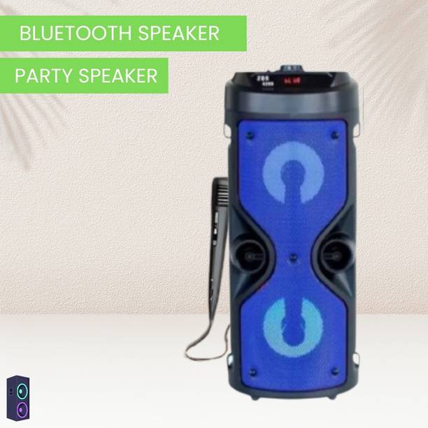 GUGGU 4210 (WIRELESS BLUETOOTH TOWER SPEAKER) Stereo Sound Quality With wired MicI101 30 W Bluetooth Tower Speaker